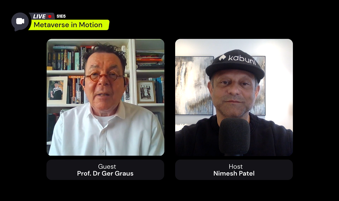 Metaverse in Schools, with Prof. Dr Ger Graus DL-R004